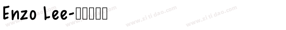 Enzo Lee字体转换